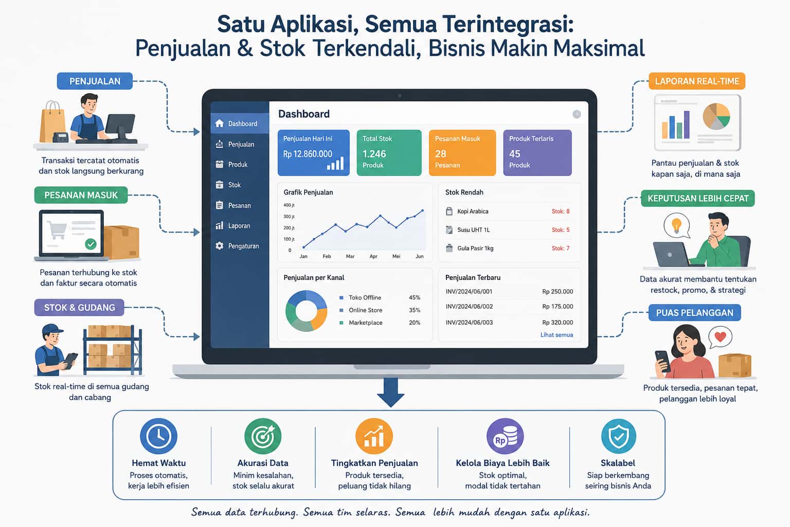 Fitur Wajib dalam Aplikasi Penjualan dan Stok Barang